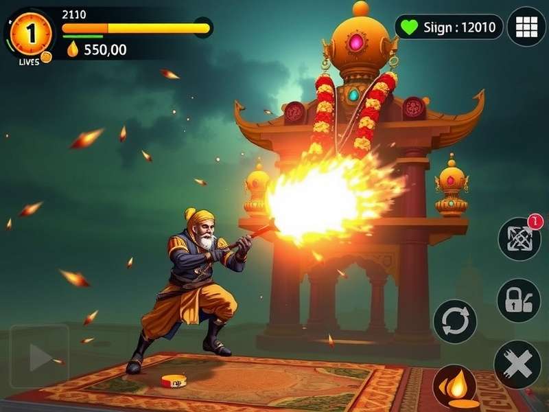 Curry Combats Elite Gameplay Screenshot